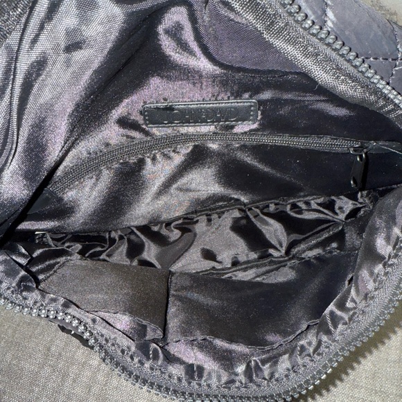 Joan & David Black Quilted Crossbody Bag - Picture 3 of 6